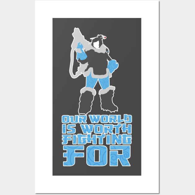 Worth Fighting For Wall Art by WinterWolfDesign